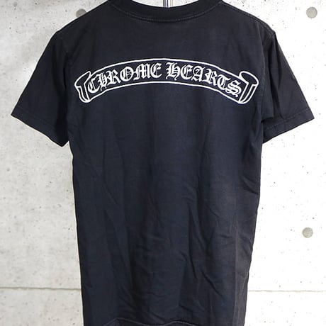 Chrome Hearts Vintage Horseshoe Scroll Label Pocket T-Shirt #31826
