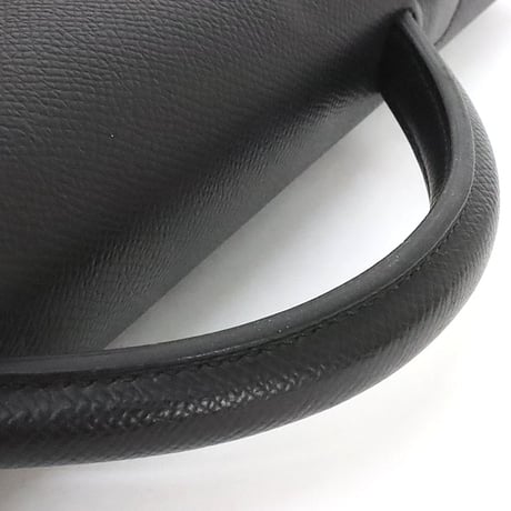 HERMES Kelly depeches 36 Briefcase Swift Leather Black #20166