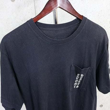 Chrome Hearts Tokyo Exclusive Scroll Label Print Pocket T-Shirt#103977