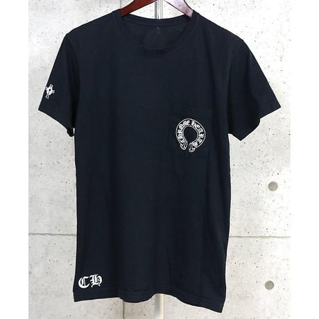 Chrome Hearts Horseshoe T-Bar Print Pocket T-Shirt #103973