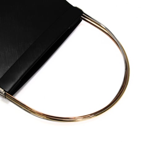 Cartier Small Trinity Handbag Leather Black ＃75953