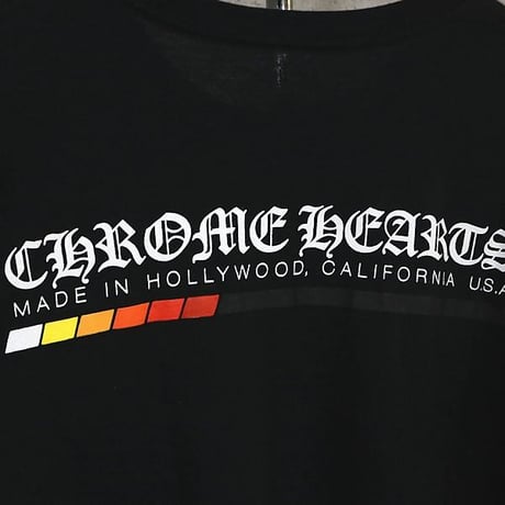 Chrome Hearts Gradient Logo T-Shirt Black #103969