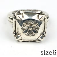 Chrome Hearts CH Plus Butterfly Cocktail Ring #104916