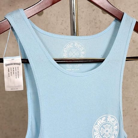 Chrome Hearts Unworn Horseshoe-Print Tank Top #104697