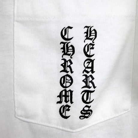 Chrome Hearts Old Scroll Label Logo Print T-Shirt #31592