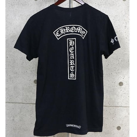 Chrome Hearts Horseshoe T-Bar Print Pocket T-Shirt #103973