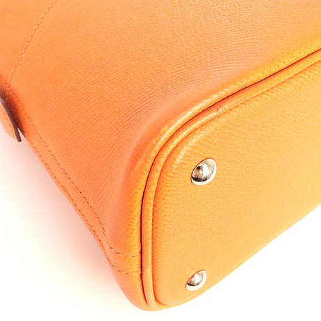 HERMES Bolide 27 Handbag Epsom Leather Orange #20214