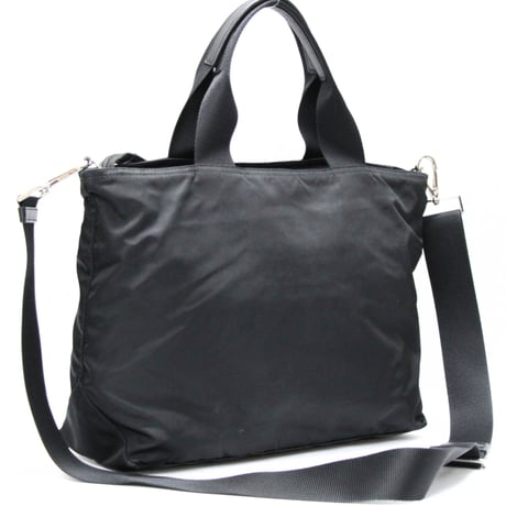 PRADA Shoulder Bag Nylon Black #76559