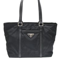 PRADA Shoulder Bag Nylon Black #76732