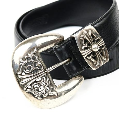 Chrome Hearts Classic 3PC Leather Belt #32007
