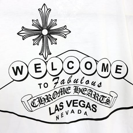 Chrome Hearts Las Vegas Exclusive City Logo T-Shirt #31711