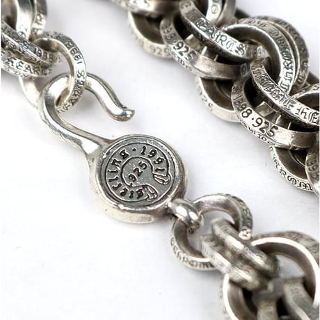 Chrome Hearts Double B Ring Necklace 20 Inches #103912