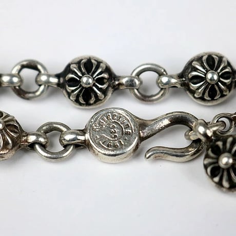 Chrome Hearts #1 Cross Ball Necklace 20 In #104918