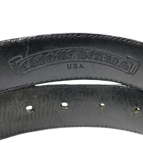 Chrome Hearts 3PC Roller Leather Belt #104736