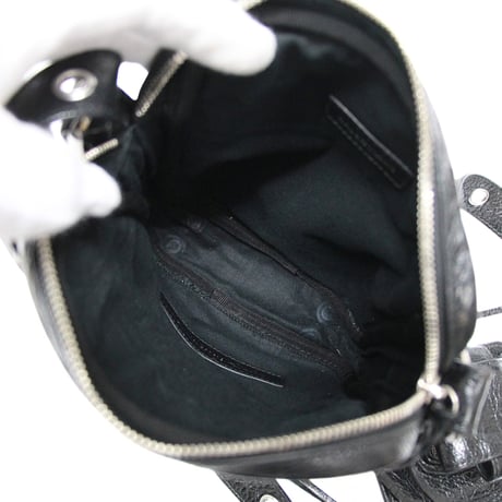 Balenciaga Le Cagole Crossbody Bag Leather Black #76214
