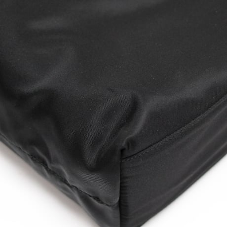 PRADA Tote Bag Nylon Black ＃75692