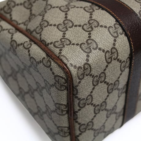 GUCCI Mini Bowling Bag GG Canvas Beige #76205