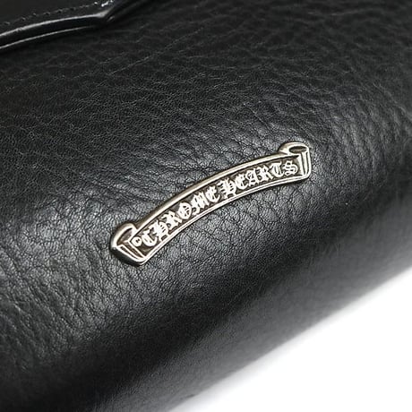 Chrome Hearts DOG ADAMS Small CH Cross Handbag Black #104145