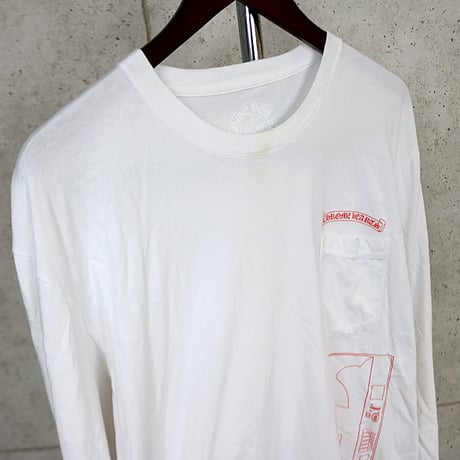 Chrome Hearts Tokyo Aoyama Exclusive Vending Machine Print Long Sleeve T-Shirt#31671