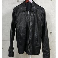 Rick Owens Brad Leather Jacket Black #103771