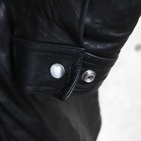 Rick Owens Brad Leather Jacket Black #103771