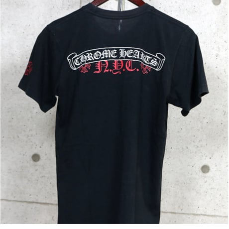 Chrome Hearts Scroll Label USA T-Shirt #31709
