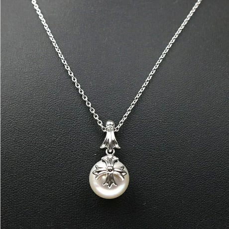 【￥4,999,900】 Chrome Hearts Brand New MIKIMOTO CH Plus Pearl Necklace #104905