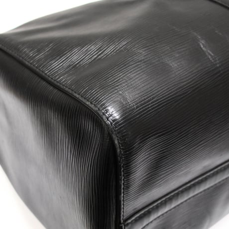Louis Vuitton Keepall 45 Boston Bag Epi Leather Black M59152 #75723