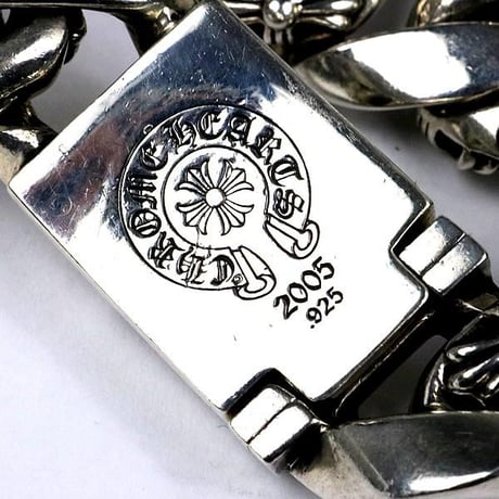 Chrome Hearts Fancy Link Large BOX ID Bracelet 13 Links #104801