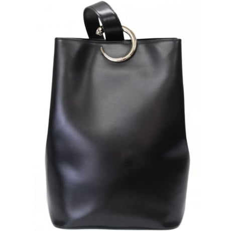 Cartier Panther Shoulder Bag Leather Black ＃75724