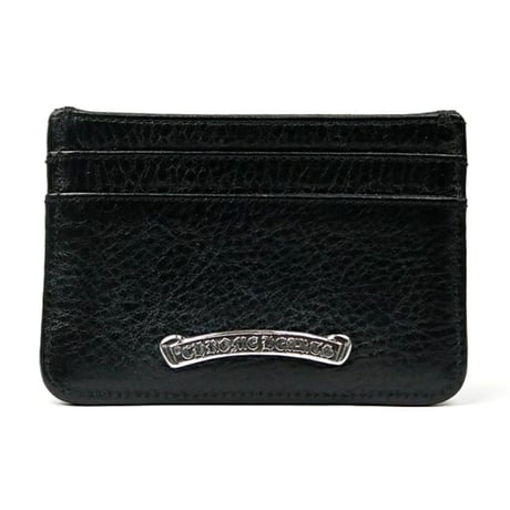 Chrome Hearts Double-Sided Scroll Label Card Case #104907