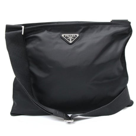 PRADA Shoulder Bag Nylon Black B7338 ＃76474
