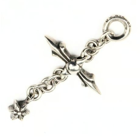 Chrome Hearts Laurie Cross Charm Pendant #104790