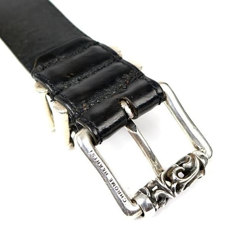 Chrome Hearts 3PC Roller Leather Belt #104736