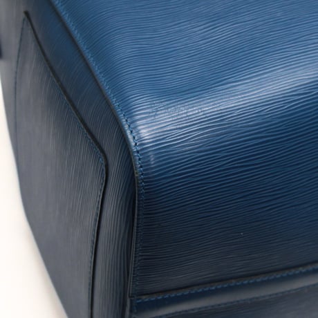 Louis Vuitton Keepall 50 Boston Bag Epi Leather Toledo Blue M42965 #75079