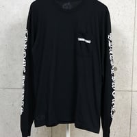 Chrome Hearts Old English Scroll Label Long-Sleeve T-Shirt #31699
