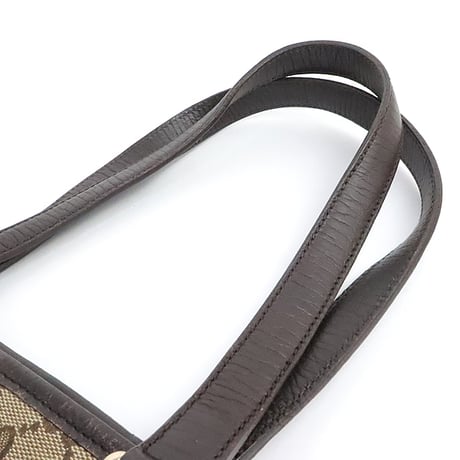 GUCCI Sherry Line Julicoeur Tote Bag GG Canvas Beige #19489