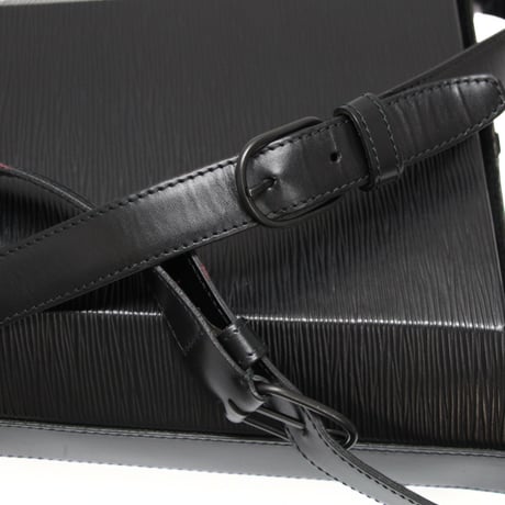 Louis Vuitton Sac Seau Shoulder Bag Epi Leather Black M80161 #76622