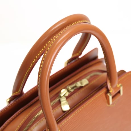 Louis Vuitton Pont Neuf Handbag Epi Leather Zipang Gold M52058 #76621