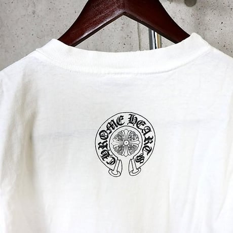 Chrome Hearts Vintage Dagger Horseshoe Pocket T-Shirt #31692