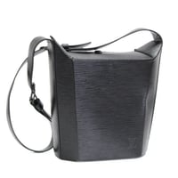 Louis Vuitton Sac Seau Shoulder Bag Epi Leather Black M80161 #76622