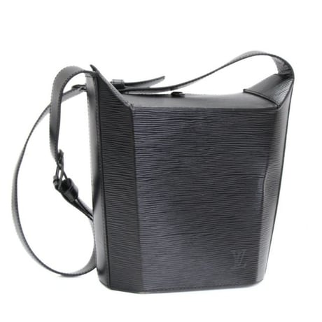 Louis Vuitton Sac Seau Shoulder Bag Epi Leather Black M80161 #76622