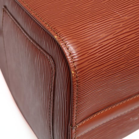 Louis Vuitton Speedy 30 Handbag Epi Leather Brown M43003 #76185