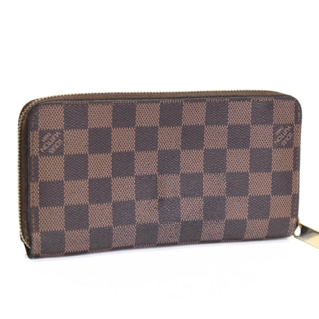 Louis Vuitton Zippy Wallet Damier Canvas N60015 #76181