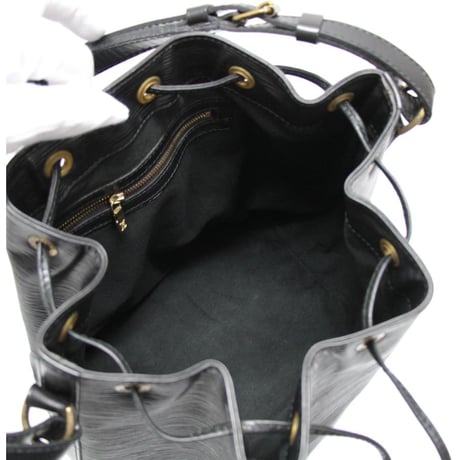 Louis Vuitton Petit Noe Shoulder Bag Epi Leather Black M59012 #76733