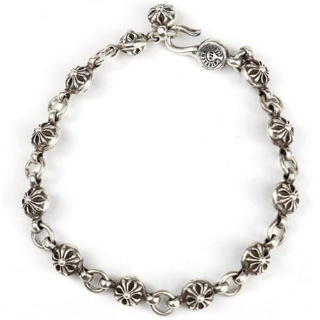 Chrome Hearts #1 Cross Ball Bracelet #103520