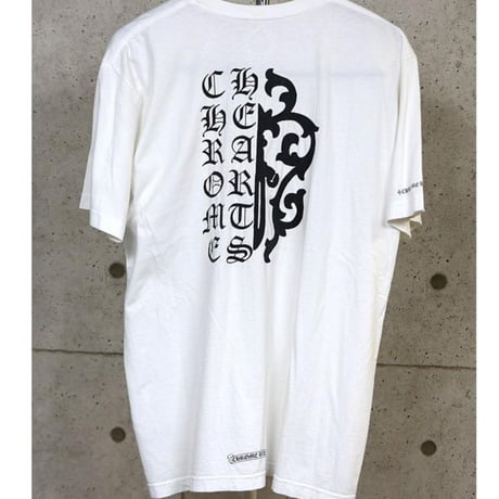 Chrome Hearts Vine Dagger Vertical Logo T-Shirt #31580