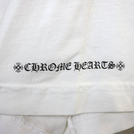 Chrome Hearts Vine Dagger Vertical Logo T-Shirt #31580