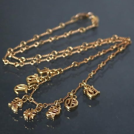 【￥2,399,900】 Chrome Hearts 22K Twist Chain Alphabet 【FUCK YOU】 Necklace 16 Inches #30134