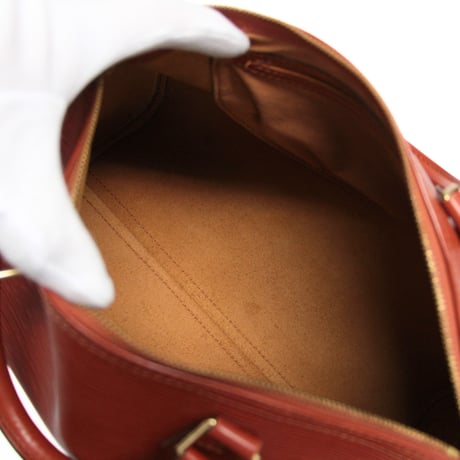 Louis Vuitton Speedy 30 Handbag Epi Leather Brown M43003 #76185